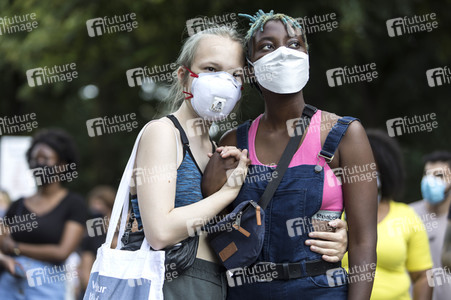 'Black Lives Matter' Demonstration in Berlin