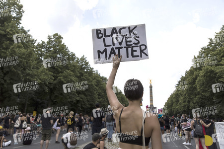 'Black Lives Matter' Demonstration in Berlin