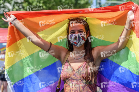 Demonstration 'Berlin Pride 2020' in Berlin