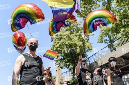 Demonstration 'Berlin Pride 2020' in Berlin