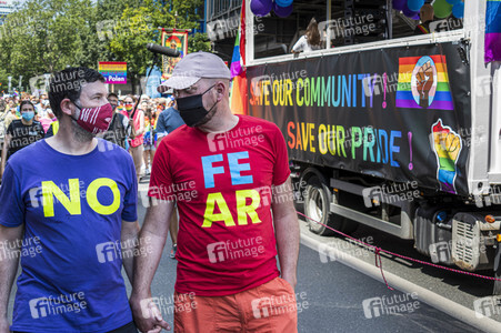 Demonstration 'Berlin Pride 2020' in Berlin