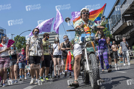 Demonstration 'Berlin Pride 2020' in Berlin