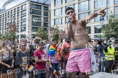 Demonstration 'Berlin Pride 2020' in Berlin