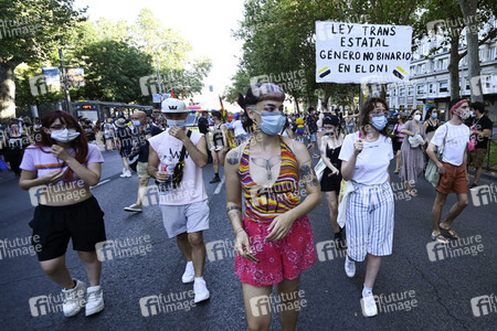 Gay Pride Parade 2020 in Madrid