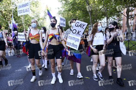 Gay Pride Parade 2020 in Madrid