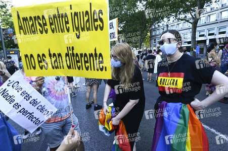Gay Pride Parade 2020 in Madrid