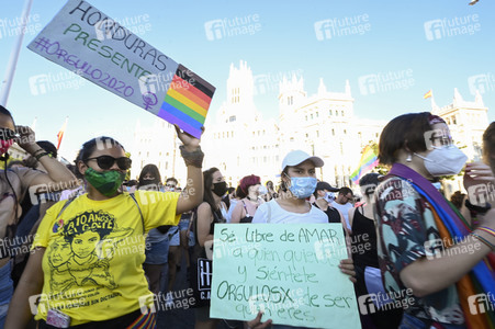 Gay Pride Parade 2020 in Madrid