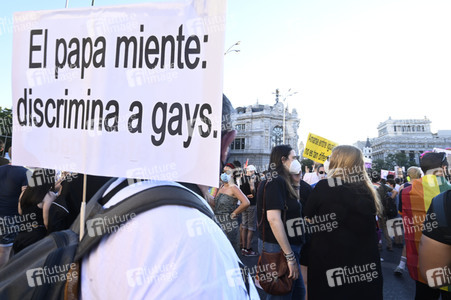 Gay Pride Parade 2020 in Madrid