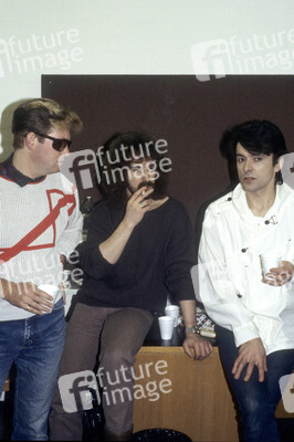 Musikvideo-Dreharbeiten mit Barclay James Harvest in London