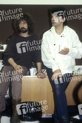 Musikvideo-Dreharbeiten mit Barclay James Harvest in London