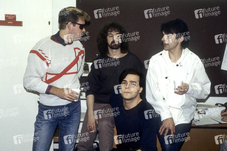 Musikvideo-Dreharbeiten mit Barclay James Harvest in London