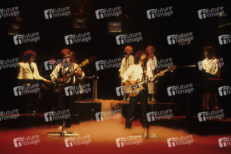 Musikvideo-Dreharbeiten mit Barclay James Harvest in London