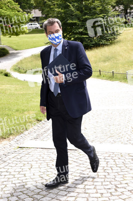 Pressekonferenz zur Bewältigung der Corona-Pandemie in München