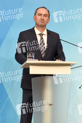 Pressekonferenz zur Bewältigung der Corona-Pandemie in München