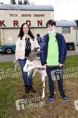 Presserundgang auf der Circus Krone-Farm in Weßling