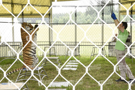 Presserundgang auf der Circus Krone-Farm in Weßling
