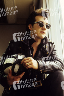 Photoshooting mit David Vanian in London