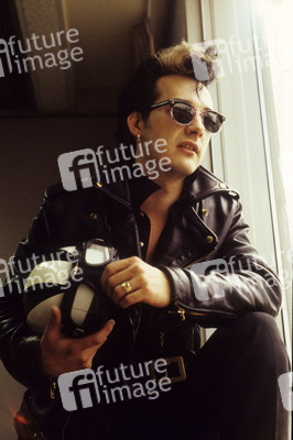 Photoshooting mit David Vanian in London