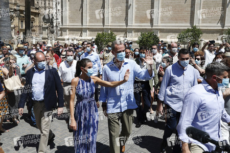 Die spanischen Royals in Sevilla