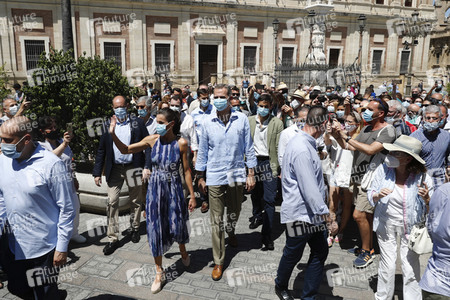 Die spanischen Royals in Sevilla