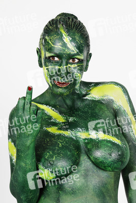 BODYART: Green Splash