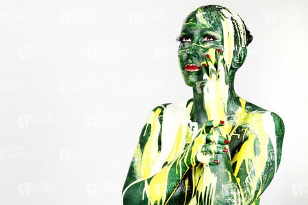 BODYART: Green Splash
