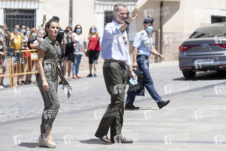 Die spanischen Royals in Cuenca