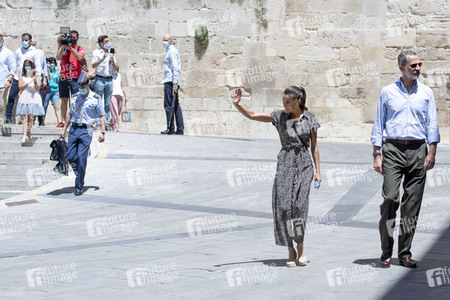 Die spanischen Royals in Cuenca