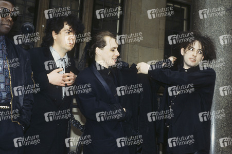 Pressetermin mit The Cure in London