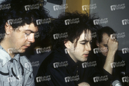 Pressetermin mit The Cure in London