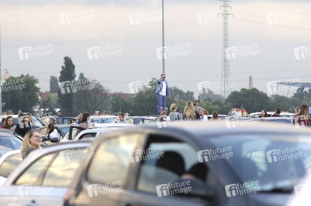 Autokino-Event 'Die Pochers hier!' in Hamburg