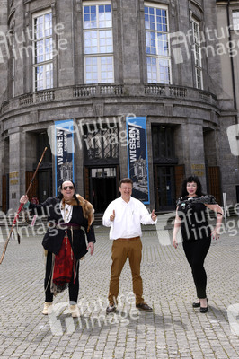 Pressetermin mit Willy Michl in München