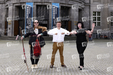 Pressetermin mit Willy Michl in München