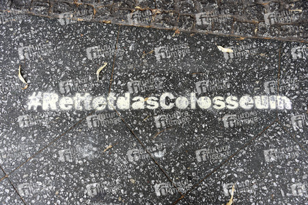 Demonstration zur Rettung des Kinos Colosseum in Berlin