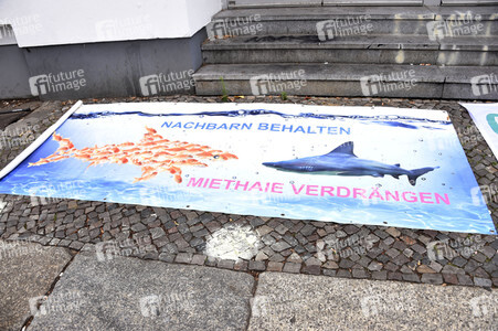 Demonstration zur Rettung des Kinos Colosseum in Berlin