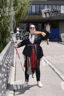 Pressetermin mit Willy Michl in München