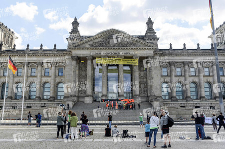 Greenpeace Kohleprotest in Berlin