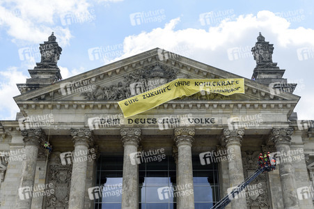 Greenpeace Kohleprotest in Berlin