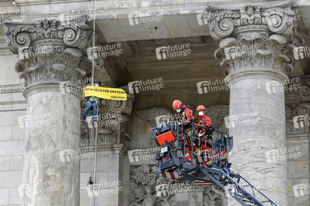 Greenpeace Kohleprotest in Berlin