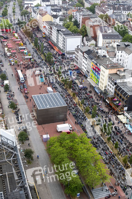 Protest gegen Motorrad-Fahrverbote in Hamburg