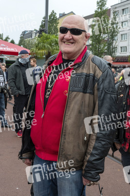 Protest gegen Motorrad-Fahrverbote in Hamburg