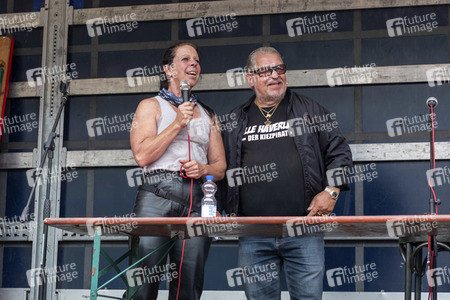 Protest gegen Motorrad-Fahrverbote in Hamburg