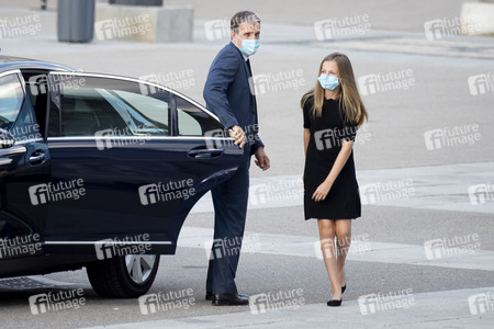 Gedenkmesse für die Opfer des Coronavirus in Madrid