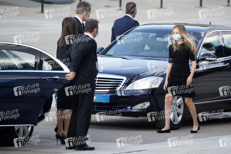 Gedenkmesse für die Opfer des Coronavirus in Madrid