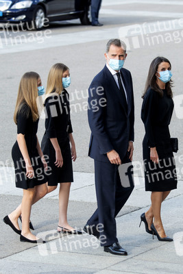 Gedenkmesse für die Opfer des Coronavirus in Madrid