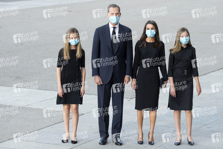 Gedenkmesse für die Opfer des Coronavirus in Madrid