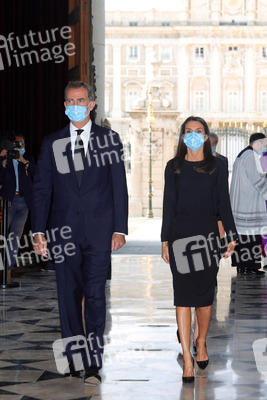 Gedenkmesse für die Opfer des Coronavirus in Madrid