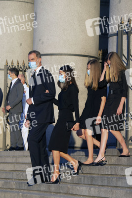 Gedenkmesse für die Opfer des Coronavirus in Madrid