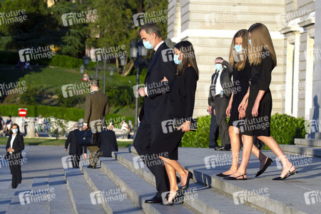 Gedenkmesse für die Opfer des Coronavirus in Madrid