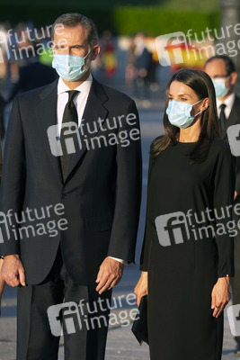 Gedenkmesse für die Opfer des Coronavirus in Madrid